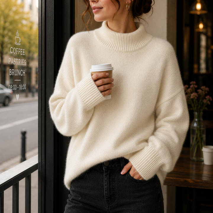 Juniper | Pull à col roulé surdimensionné pour femmes