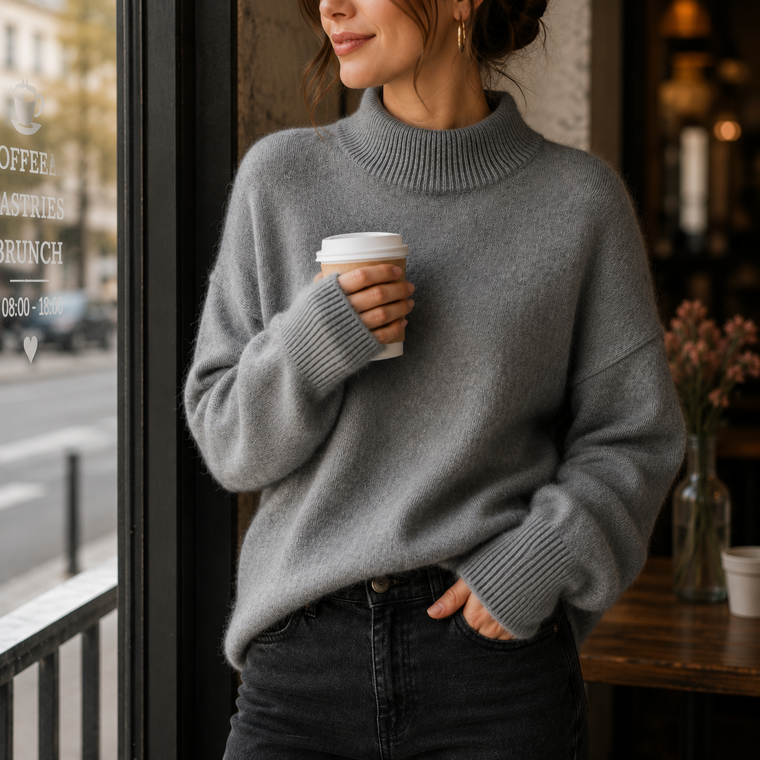 Juniper | Pull à col roulé surdimensionné pour femmes