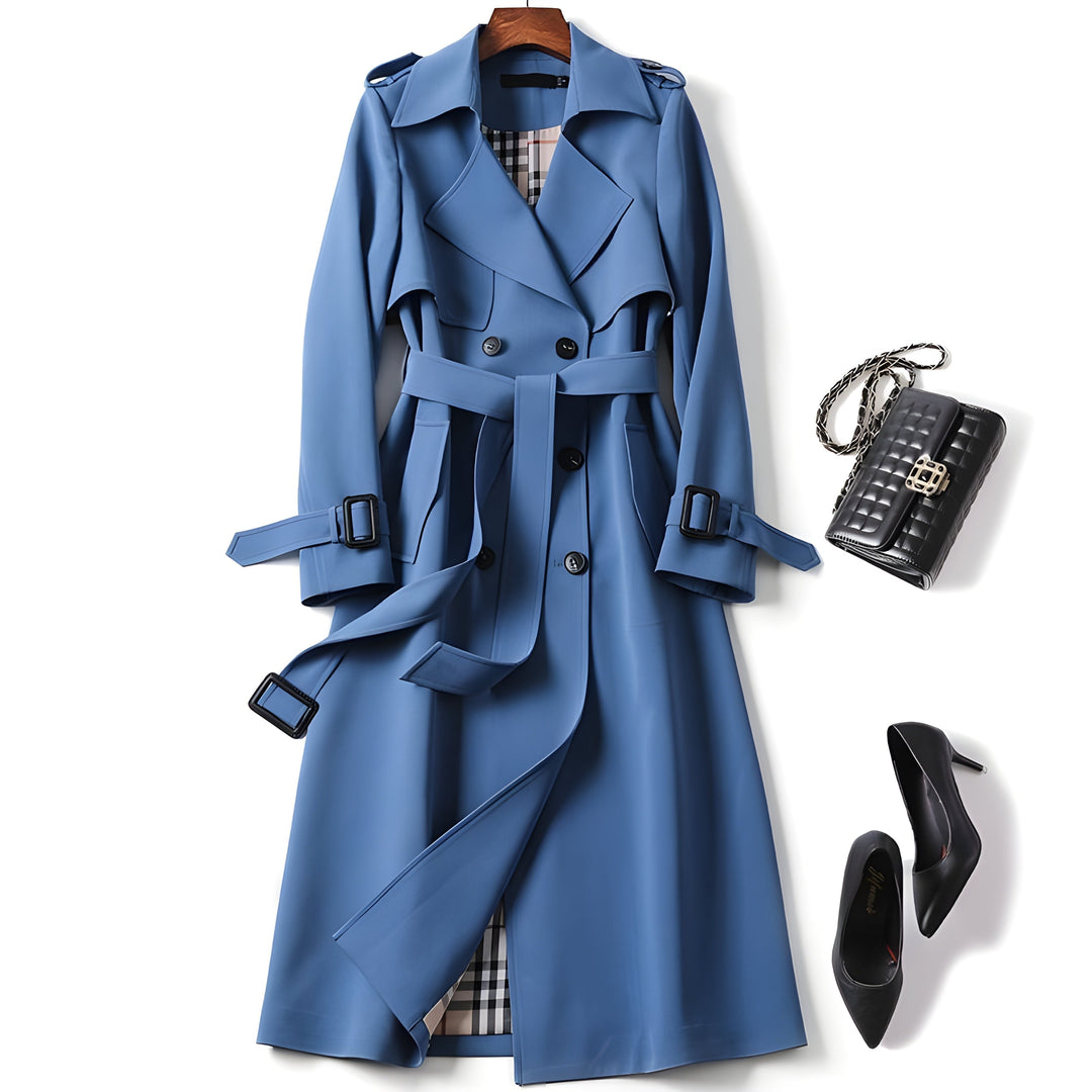 Carmina | Manteau Trench Élégant avec Ceinture
