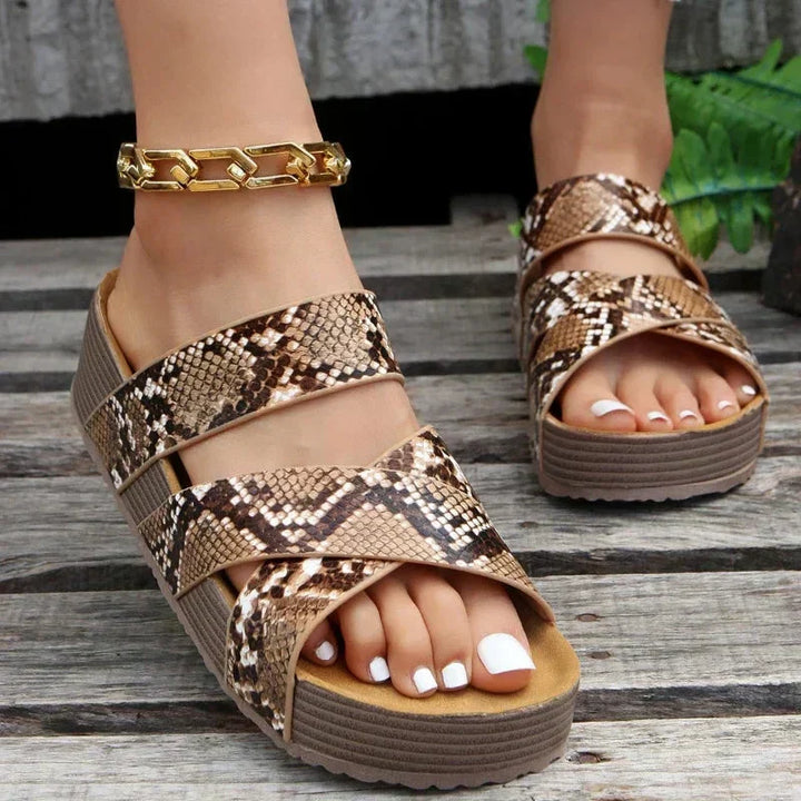 Jada | Sandales orthopédiques en cuir premium