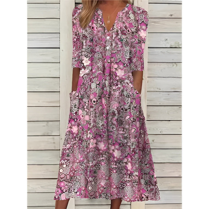 Susan™ | Robe d'été pour femmes à imprimé floral