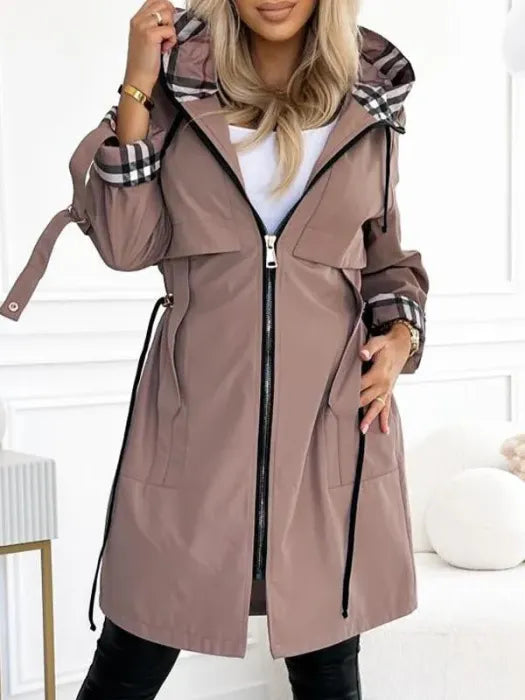 Orietta | Veste à Zip Imperméable et Coupe-Vent
