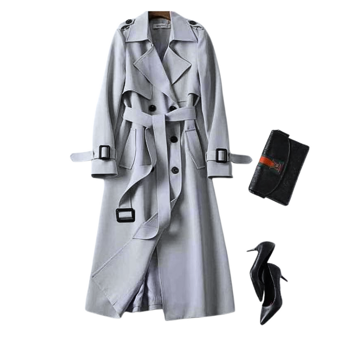Carmina | Manteau Trench Élégant avec Ceinture