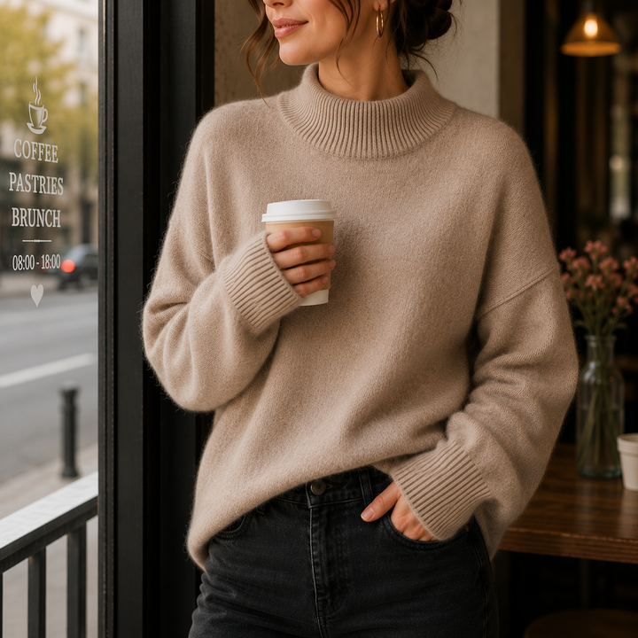 Juniper | Pull à col roulé surdimensionné pour femmes