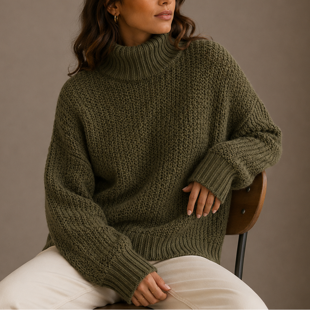 Ingrid | Pull en grosse maille surdimensionné