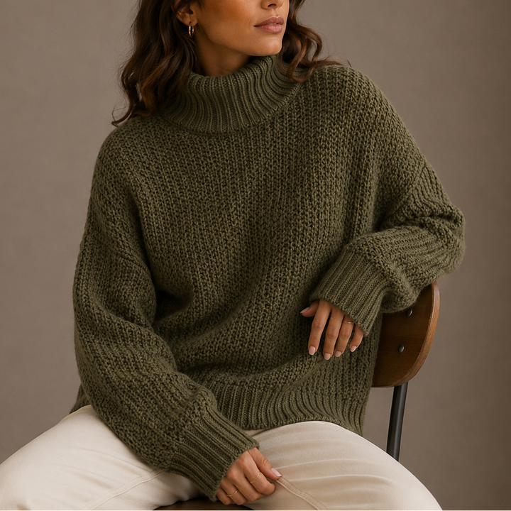 Ingrid | Pull en grosse maille surdimensionné