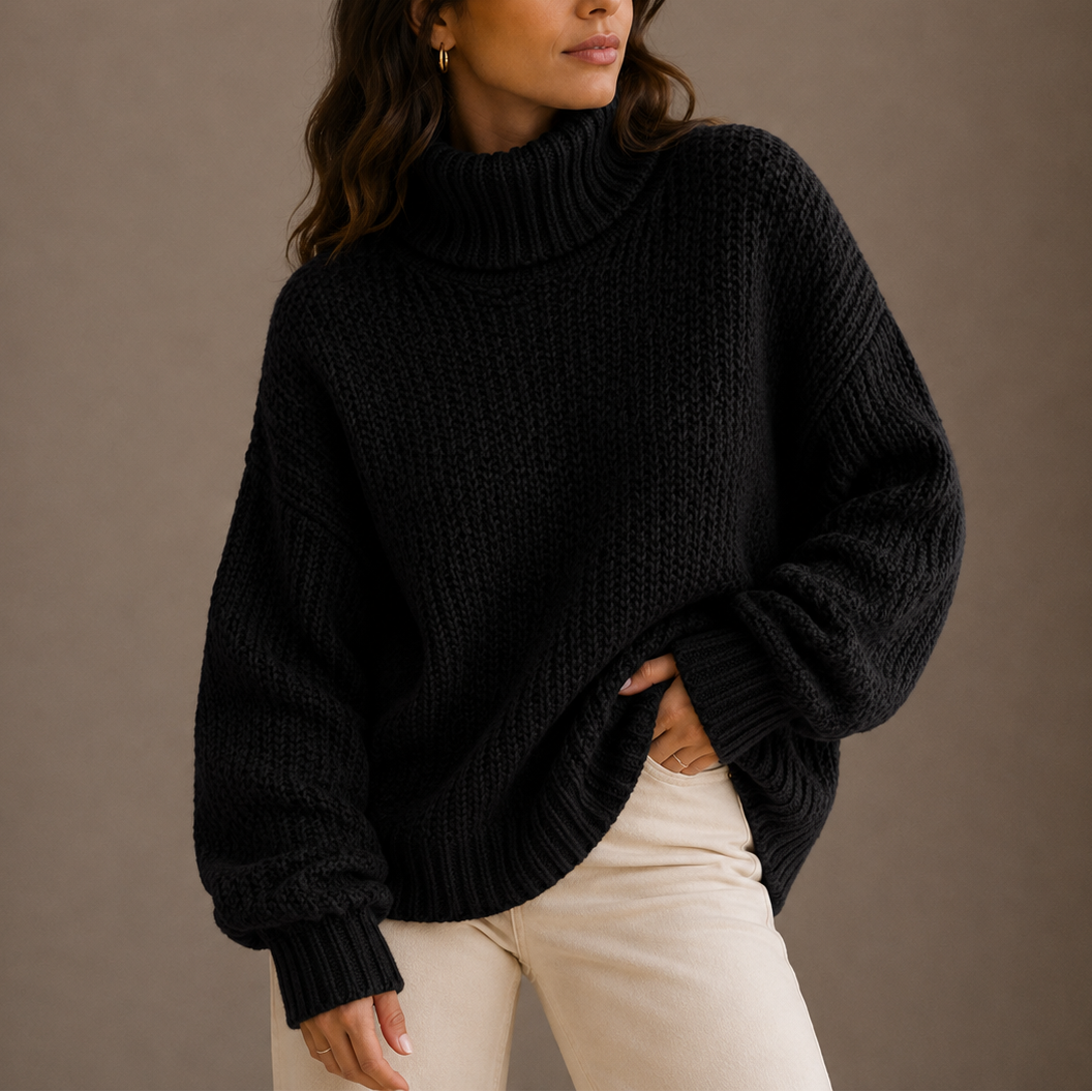 Ingrid | Pull en grosse maille surdimensionné