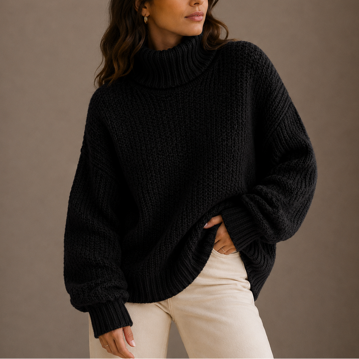 Ingrid | Pull en grosse maille surdimensionné