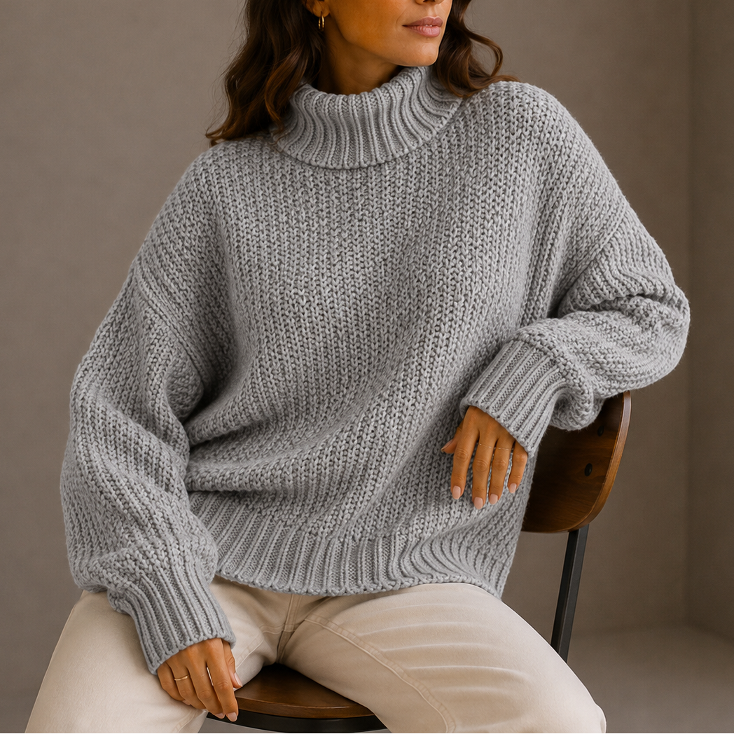 Ingrid | Pull en grosse maille surdimensionné