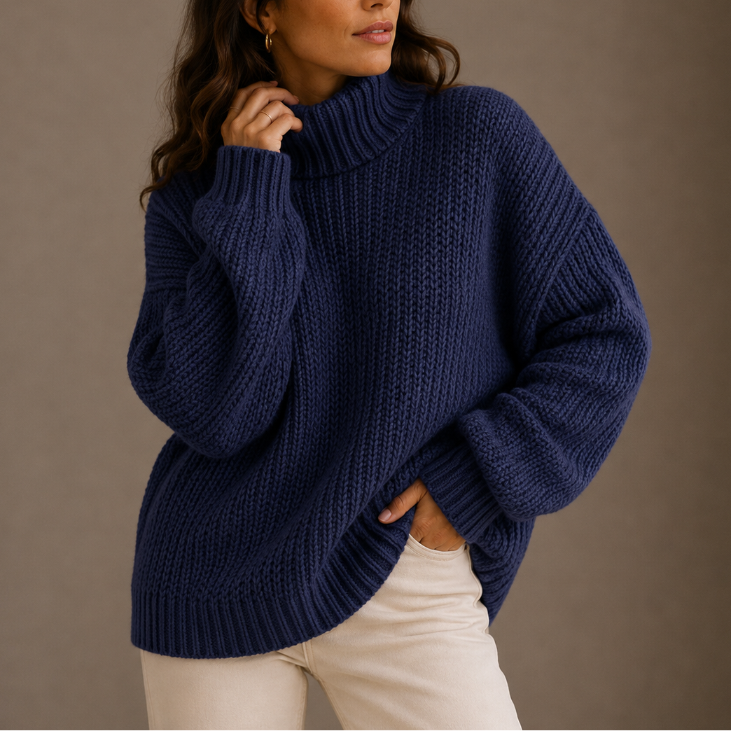Ingrid | Pull en grosse maille surdimensionné