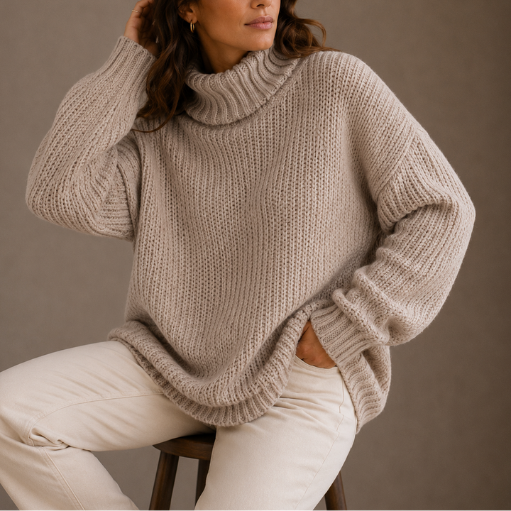 Ingrid | Pull en grosse maille surdimensionné