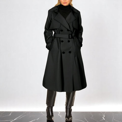 Carmina | Manteau Trench Élégant avec Ceinture