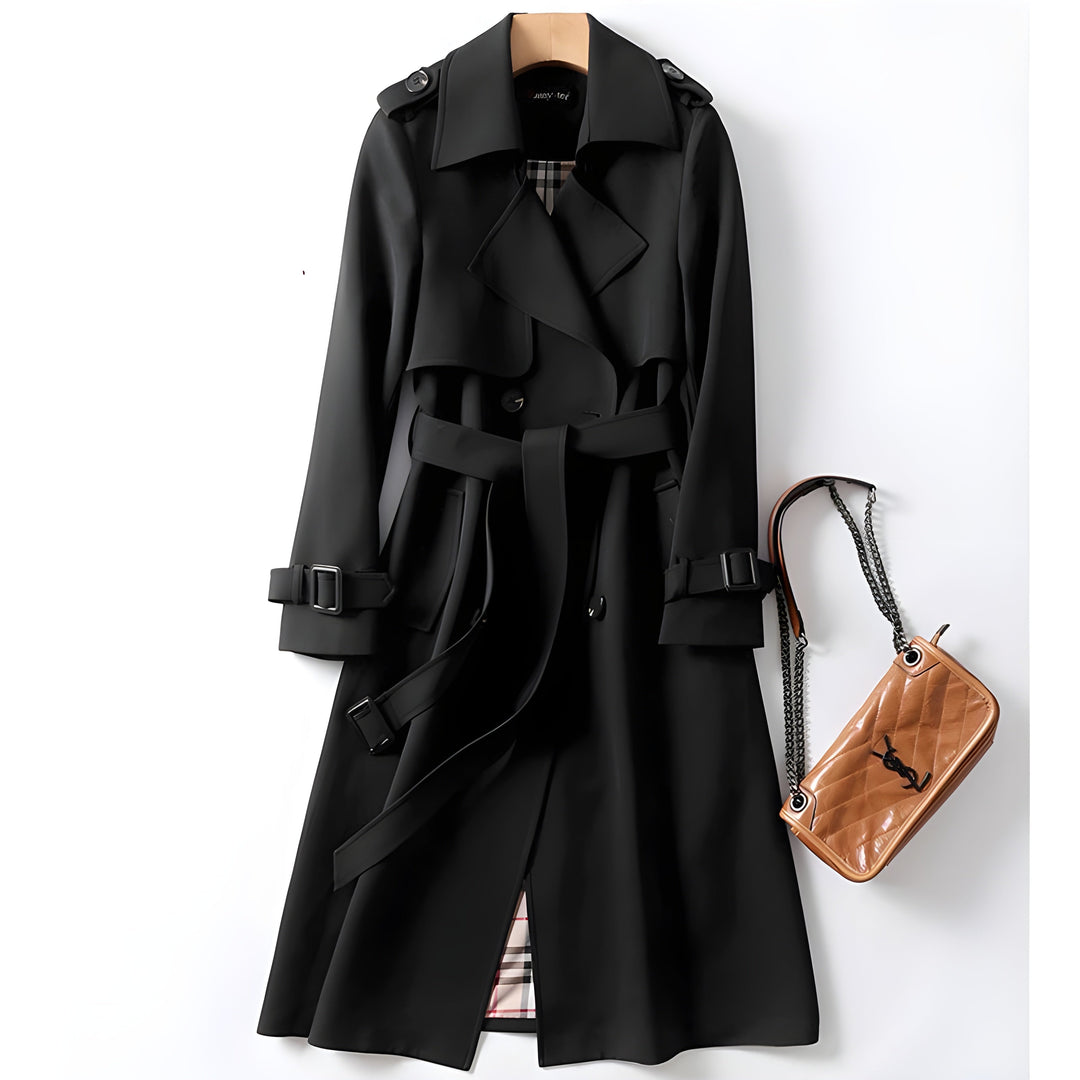 Carmina | Manteau Trench Élégant avec Ceinture