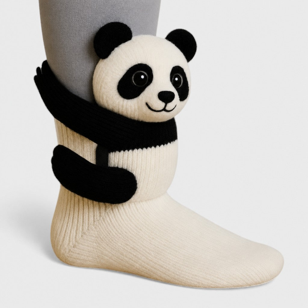 Beatriz, chaussettes panda