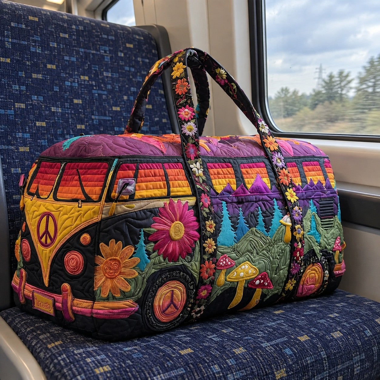 Le sac WILDVANA, détail du matelassage